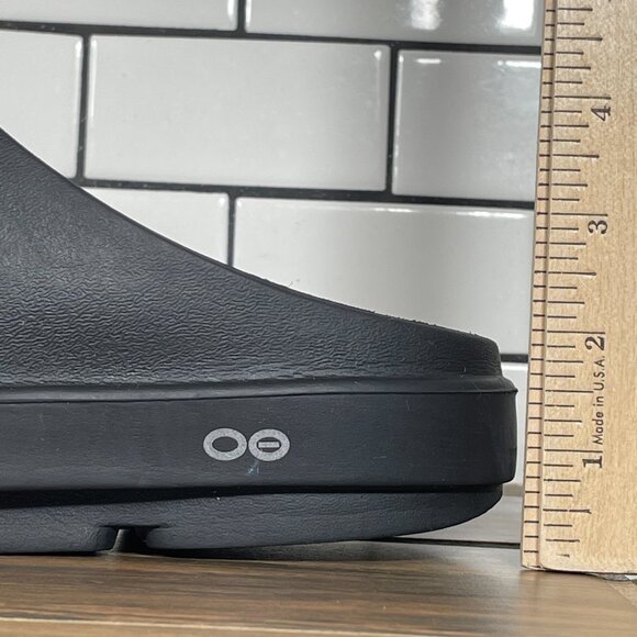 OOFOS OOcloog Shoes Womens Size 10 Black Slip On Recovery Comfort Clogs - Picture 12 of 15